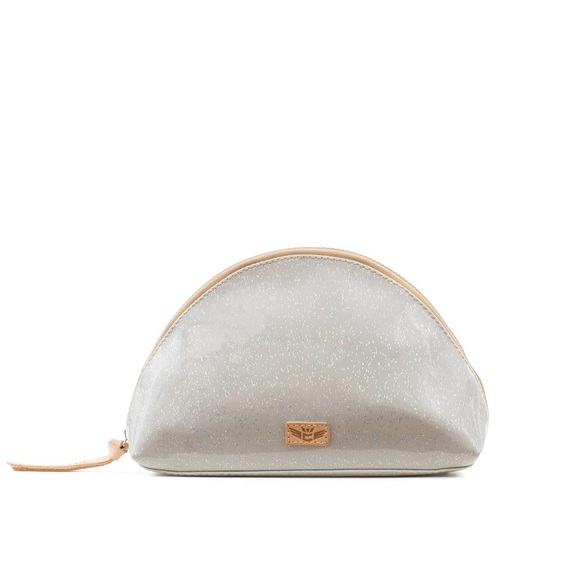 Consuela 🌵 Large Cosmetic bag in Plata Glitz - Picture 3 of 5